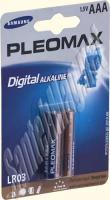 Батарейки PLEOMAX (САМСУНГ) алкалиновые ААА LR03 1,5V 2 ШТУКИ